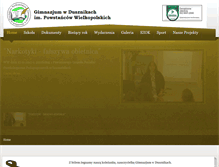 Tablet Screenshot of gimduszniki.net